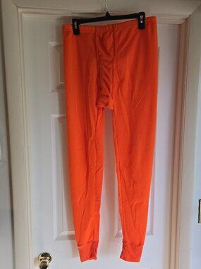 NWOT Rocky Orange Thermal Pants Men's Size Large